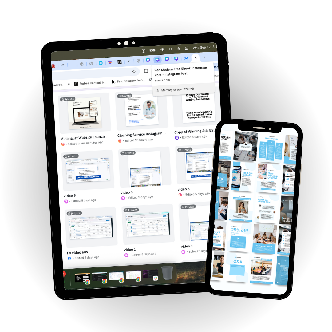 Red Modern Free Ebook Instagram Post
